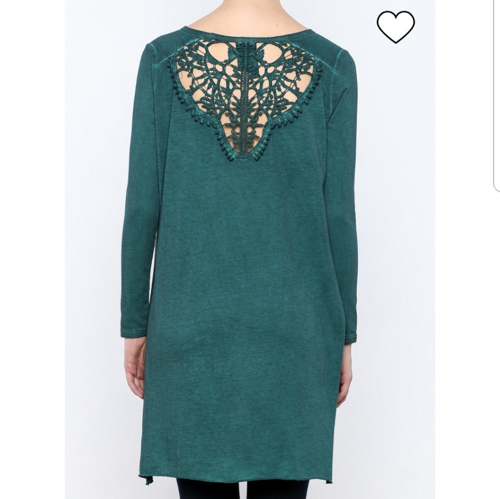 Sea Gypsies By Lost mellow boho top XS crochetBACK